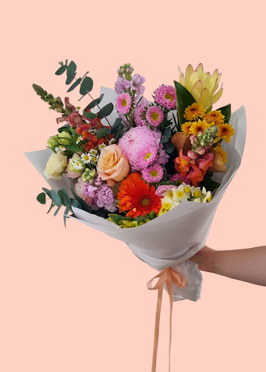 Pop of colour-Hobart Florist Delivery-The Wild Bunch