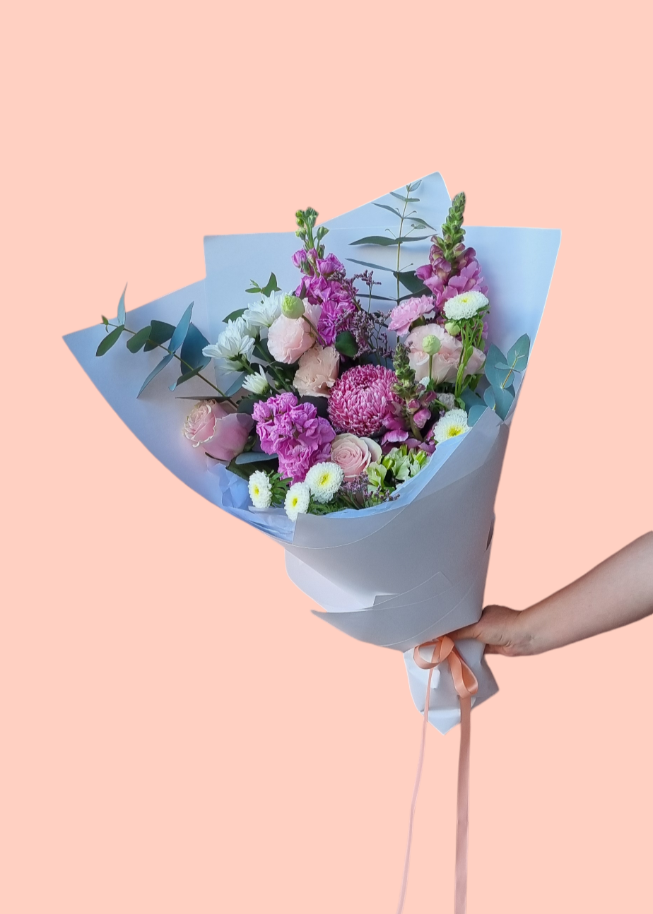 Pastel Dreams- Bouquet-Hobart Florist Delivery-The Wild Bunch