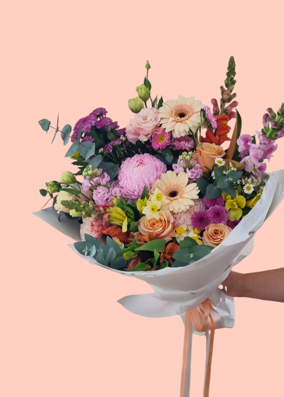 Pop of colour-Hobart Florist Delivery-The Wild Bunch